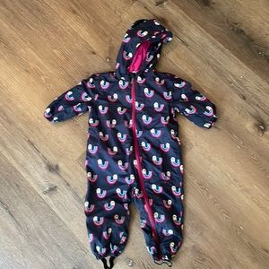 Like new Hatley Lined Rain/Snow Suit